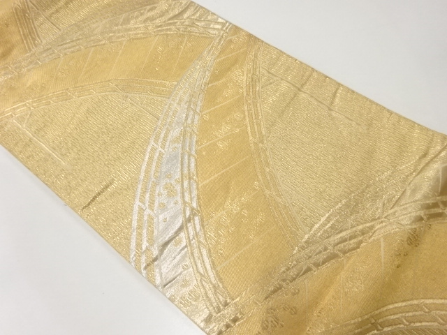 リサイクル　橋模様織出し袋帯